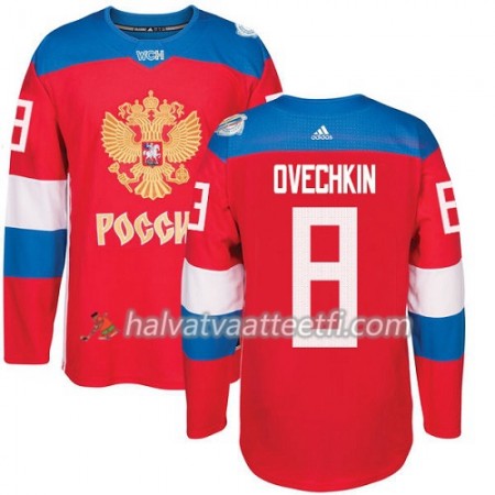 Venäjä Pelipaita Alexander Ovechkin 8 Jääkiekon maailmancupin 2016 Punainen Premier Paita Venäjä Pelipaita Alexander Ovechkin 8 Jääkiekon maailmancupin 2016 Punainen Premier Paita